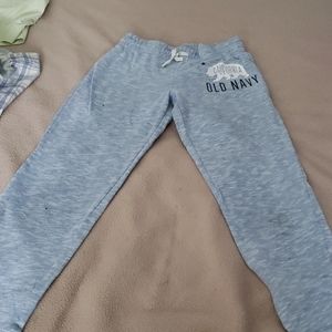 Baby blue girls sweat pants